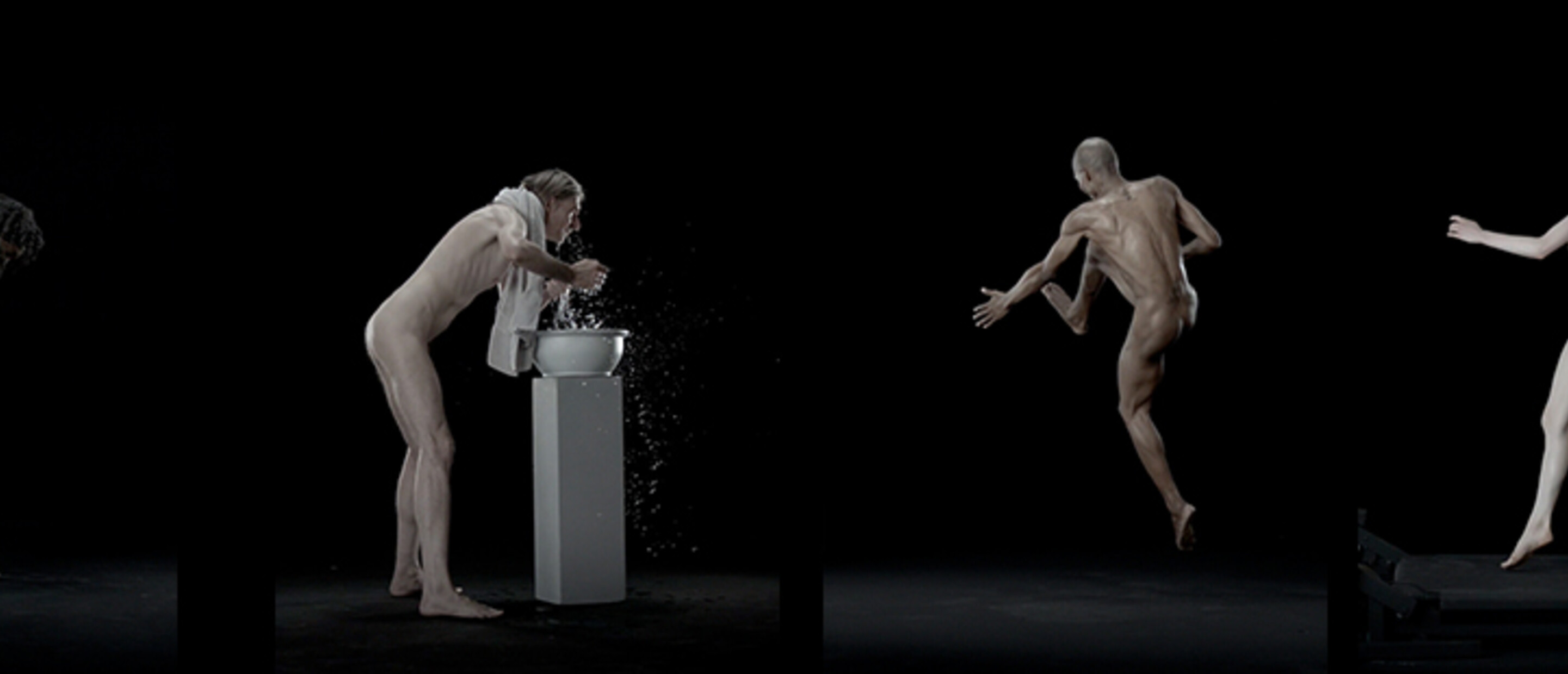 David Michalek, still from Figure Studies, 2012, high-speed HD video, Courtesy of the artist