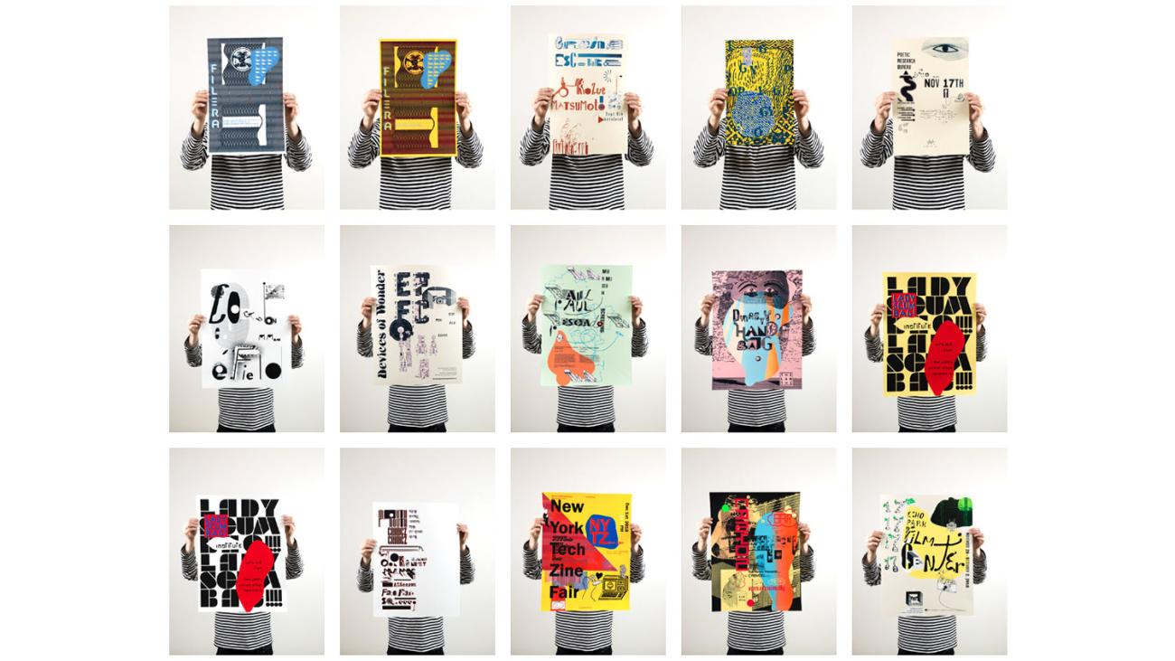 Mark Allen, screenprinted posters, 2018-2023