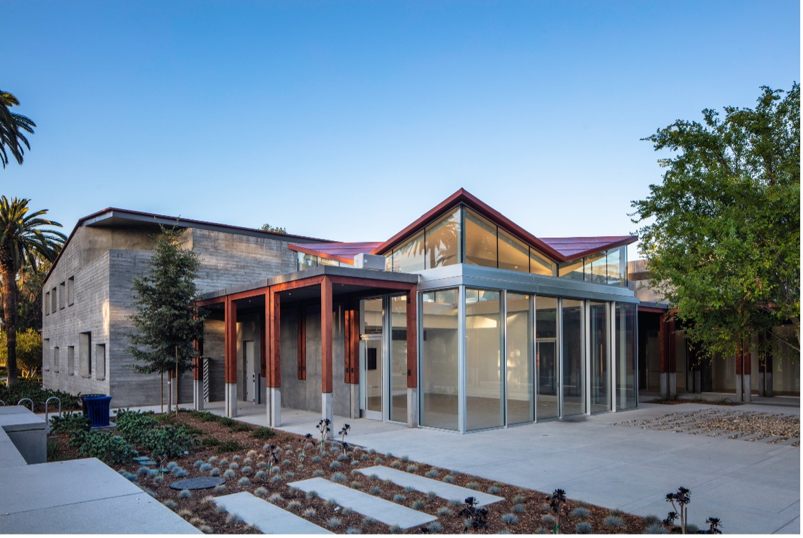 Outdoor architectural image of pavilion building