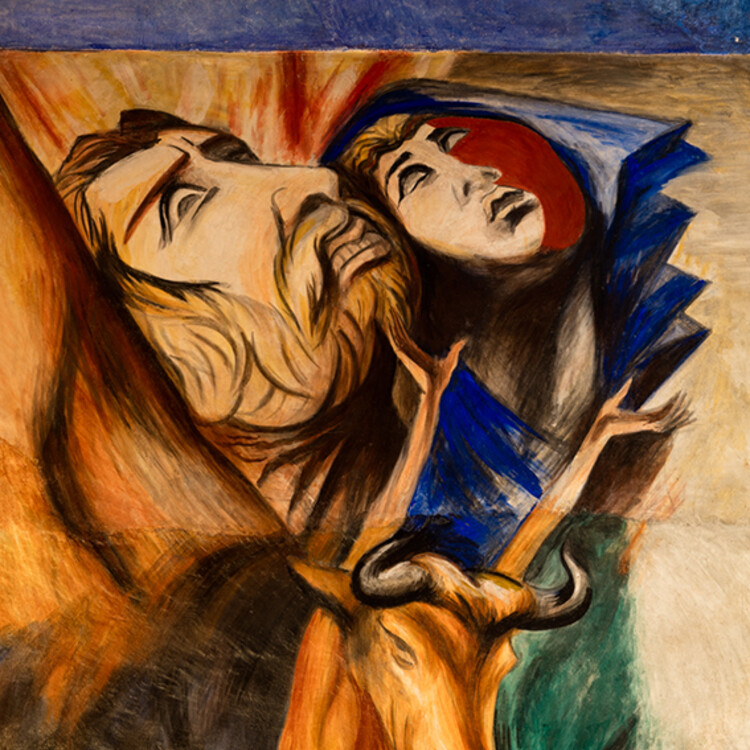 Jose Clemente Orozco's Prometheus 4