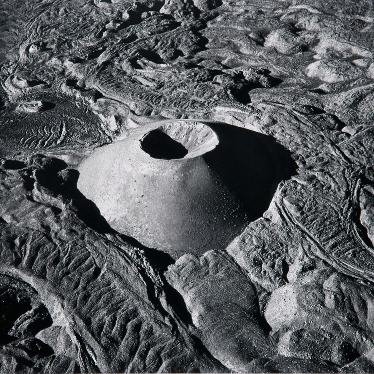 Marilyn Bridges, Volcano, Andagua Valley, Peru, 1989, 20 x 24 in. Gelatin Silver Print on Paper. Pomona College Collection. Gift of Doug and Joan Hansen. 