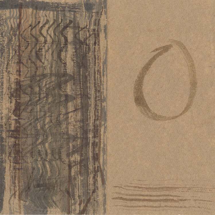 John Cage and Mountain Lake Workshop, Zen Ox-Hearding Pictures: Set One, Number 9 1988, watercolor on paper, 9 3/4 x 10 1/4 inches Private Collection, reproduced by permission of the John Cage Trust at Bard College