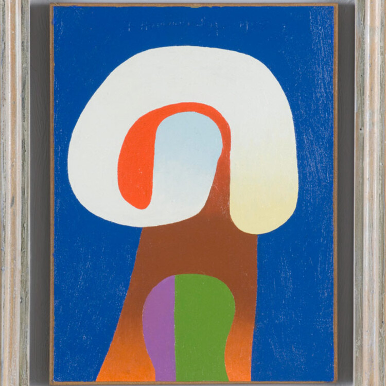 Frederick Hammersley, CO-ED, 1969, Graphic arts, 11 x 14 7/8 in. Pomona College Collection. Gift of Karl and Beverly Benjamin