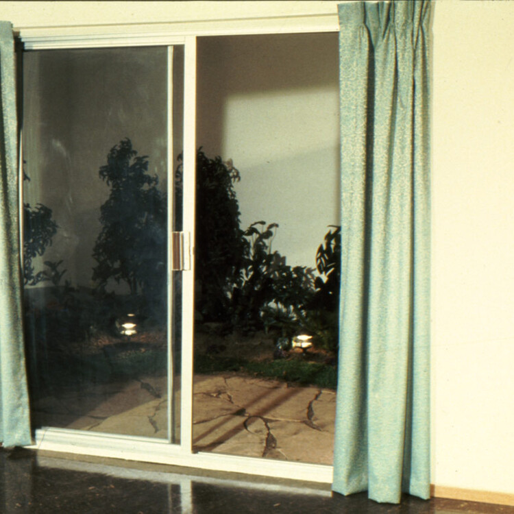 William Leavitt, California Patio, 1972. Mixed media construction. Dimensions variable. Collection of the Stedelijk Museum, Amsterdam, the Netherlands. ©  William Leavitt. Photograph courtesy of William Leavitt.
