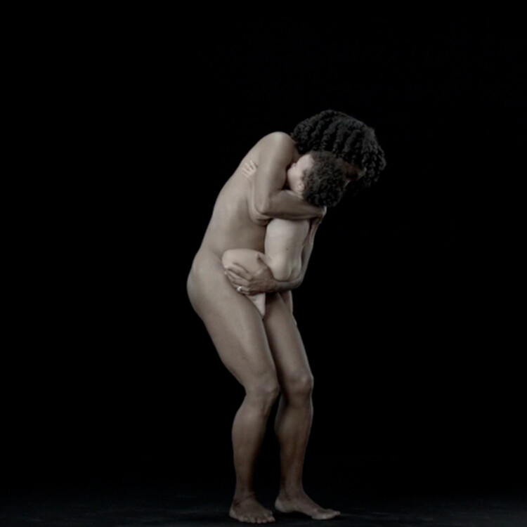 David Michalek, still from Figure Studies, 2012, high-speed HD video, Courtesy of the artist. View 1.