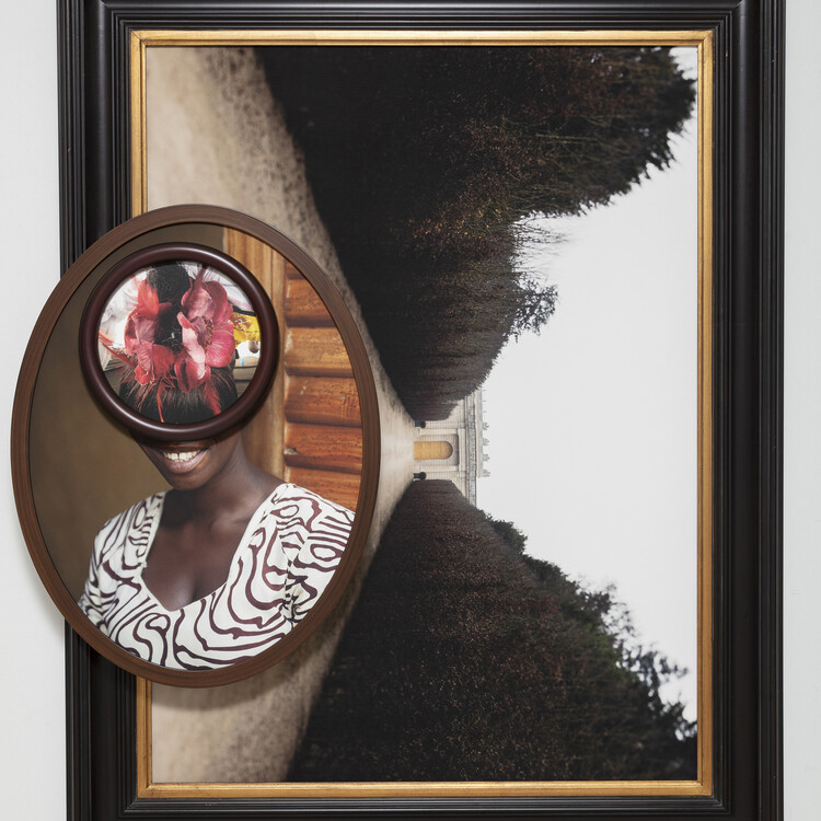 Multiple photographs in individual frames composited together