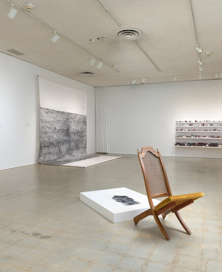 Installation view of R.S.V.P. Los Angeles: The Project Series at Pomona at the Pomona College Museum of Art on view fall 2015