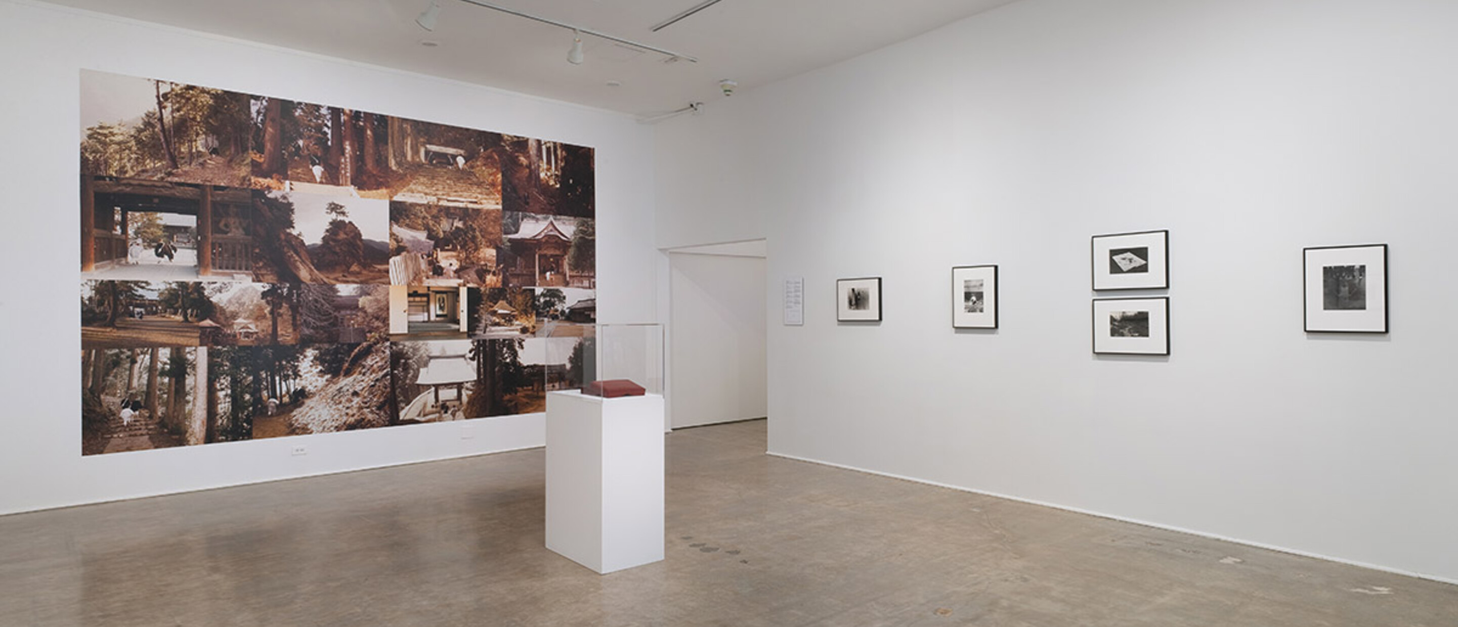 Installation View of Project Series 46: Hirokazu Kosaka: On the Verandah Selected Works 1969 - 1974 at the Pomona College Museum of Art. Photo Credit: Robert Wedemeyer. View 2.