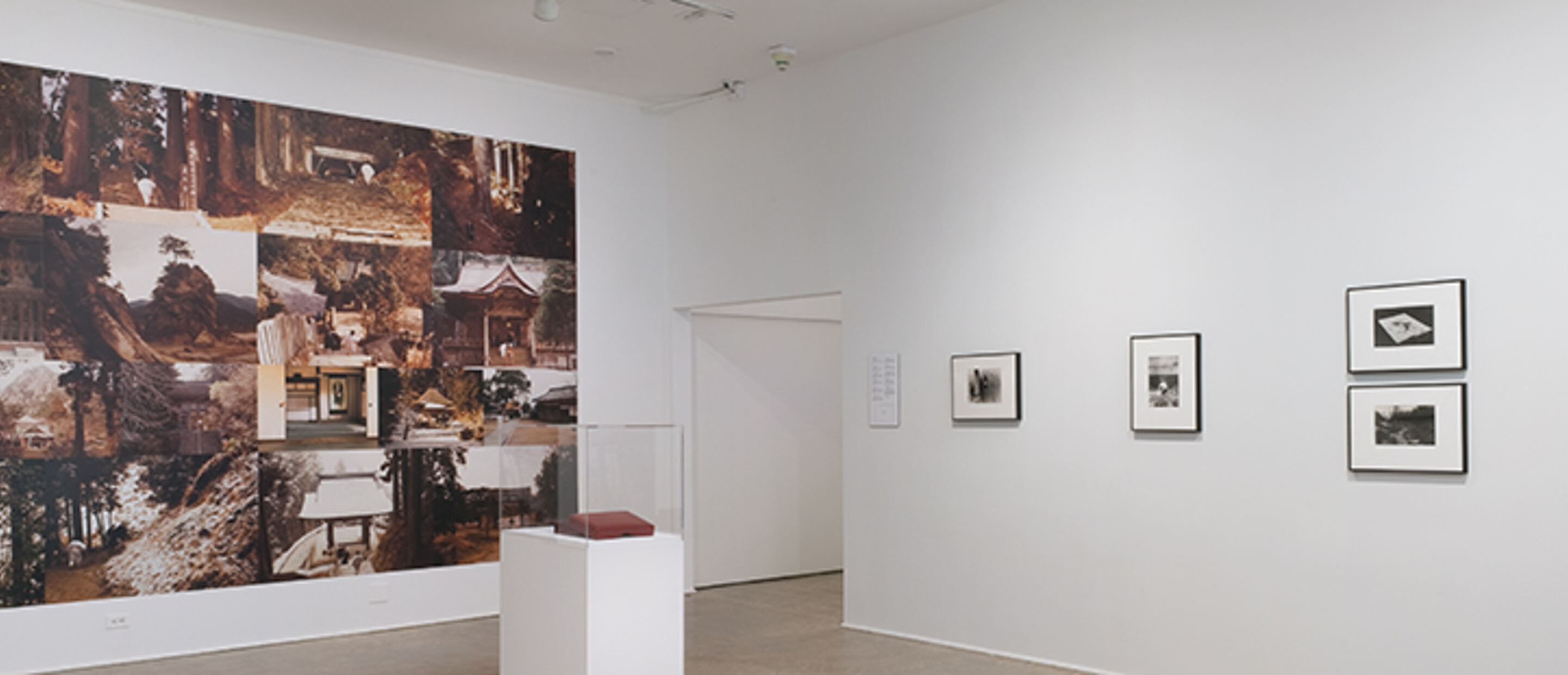 Installation View of Project Series 46: Hirokazu Kosaka: On the Verandah Selected Works 1969 - 1974 at the Pomona College Museum of Art. Photo Credit: Robert Wedemeyer