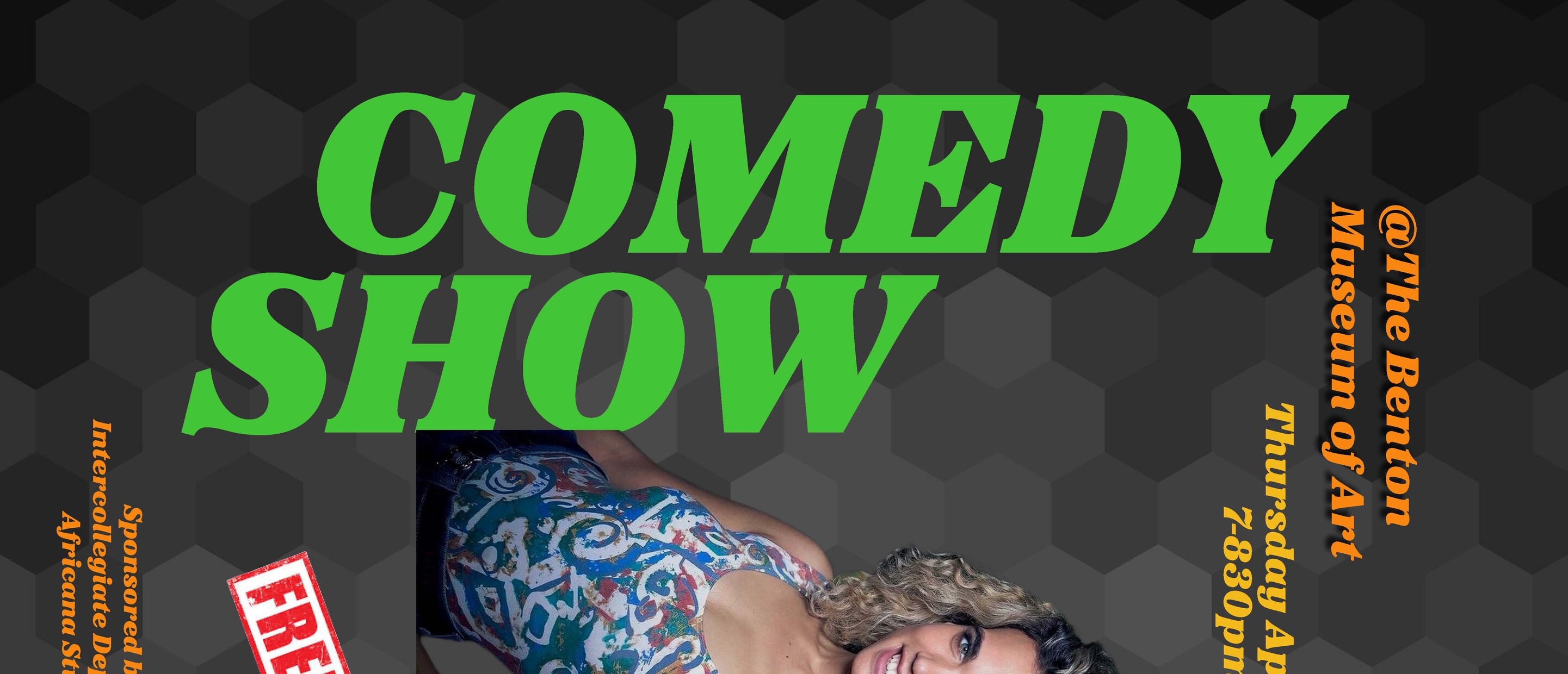 comedy show flyer
