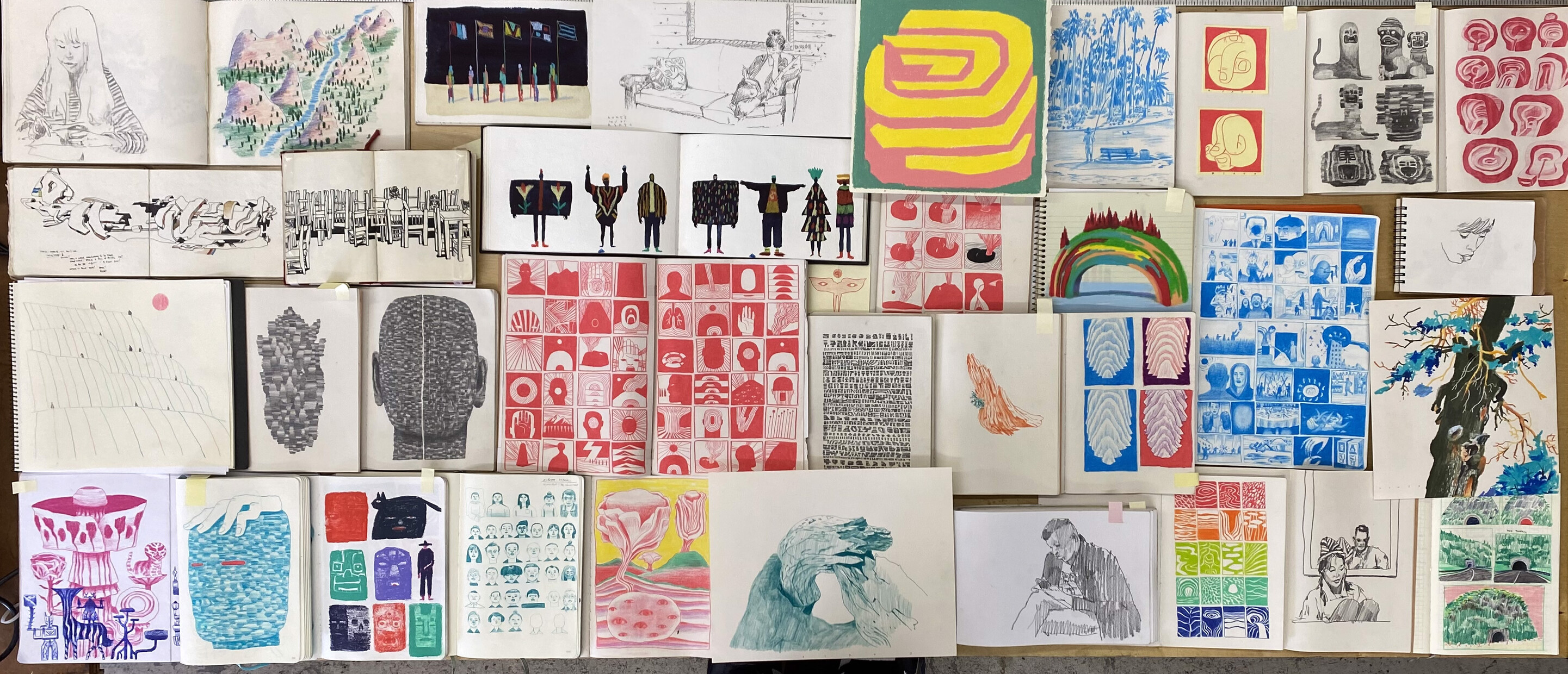 sketchbooks