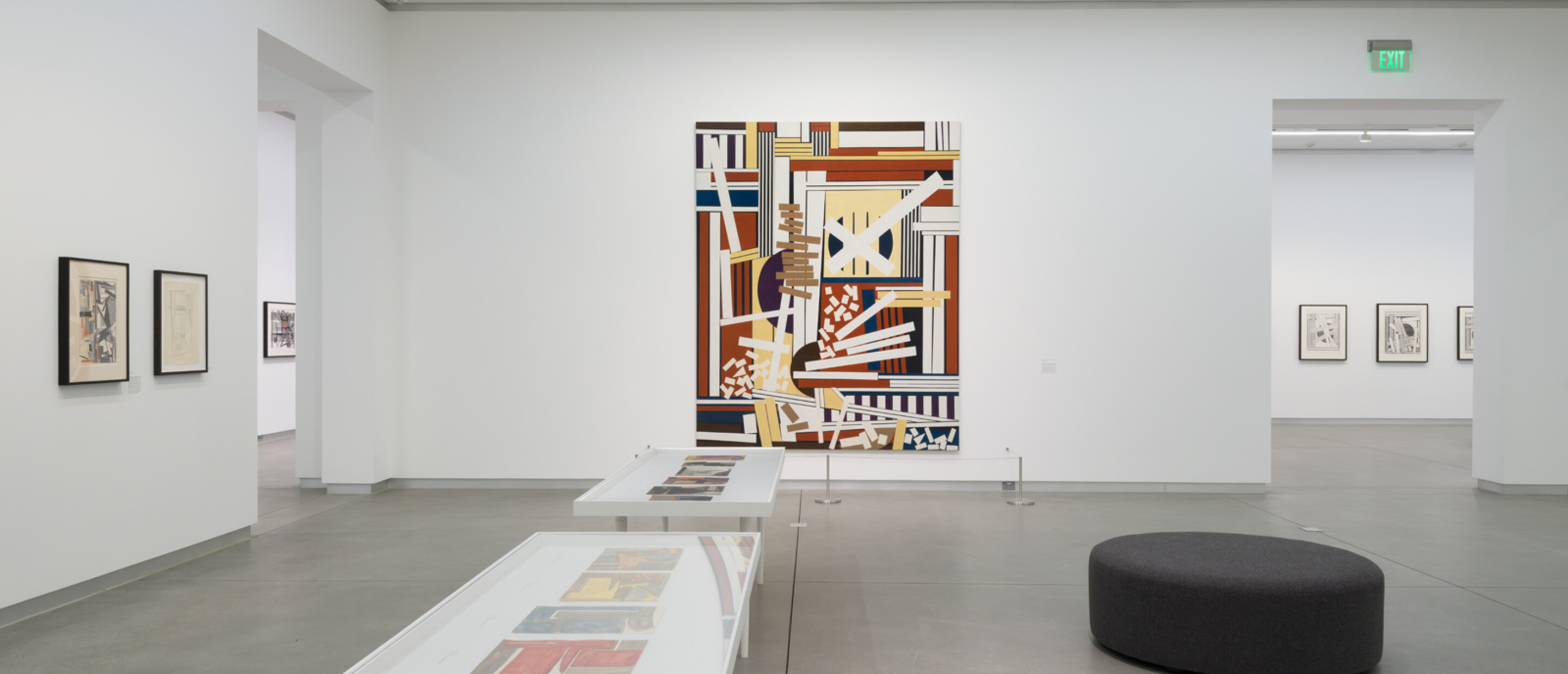wide shot of gallery