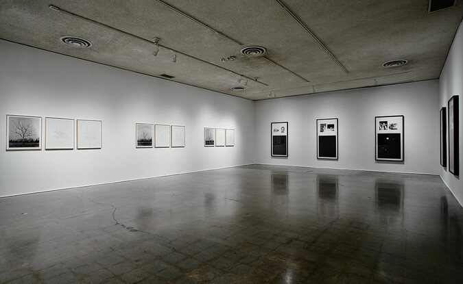 Installation view of In the Shadow of Numbers: Charles Gaines Selected Works from 1974 - 2012. Photo credit: Robert Wedemeyer