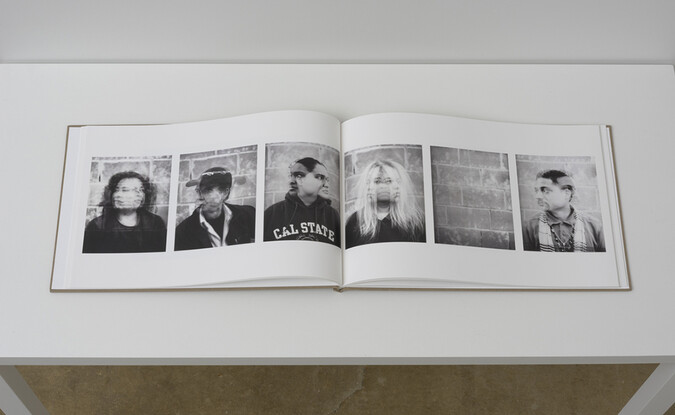 Aydinaneth Ortiz, La Condición de la Familia, 2013, Page spreads from 40-page artist book; 11 x 17 in., closed. Courtesy of the artist.