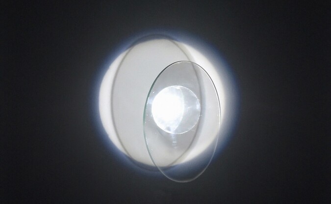 glass and light
