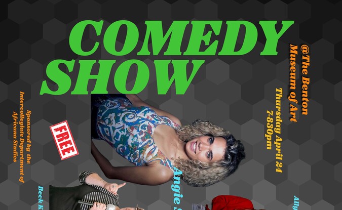 comedy show flyer