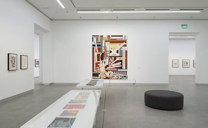wide shot of gallery