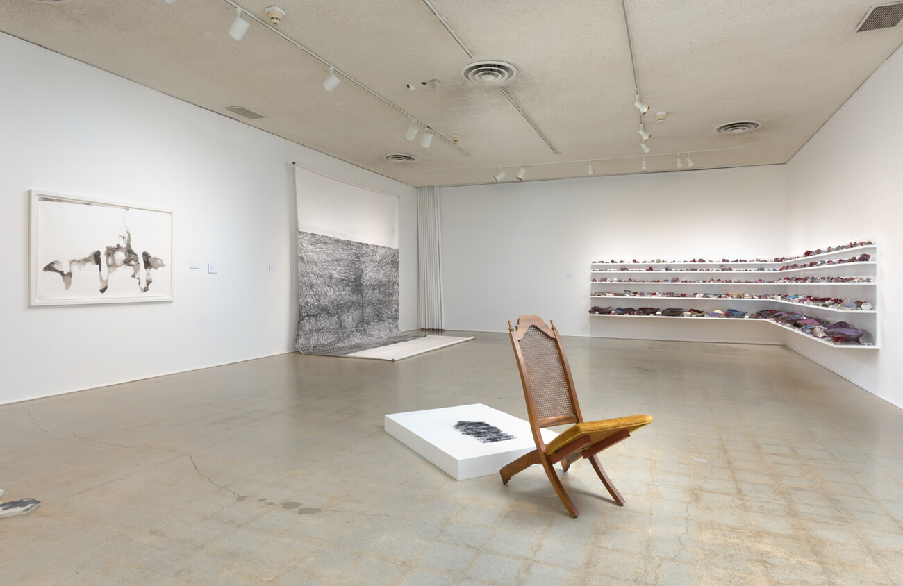 Installation view of R.S.V.P. Los Angeles: The Project Series at Pomona at the Pomona College Museum of Art on view fall 2015
