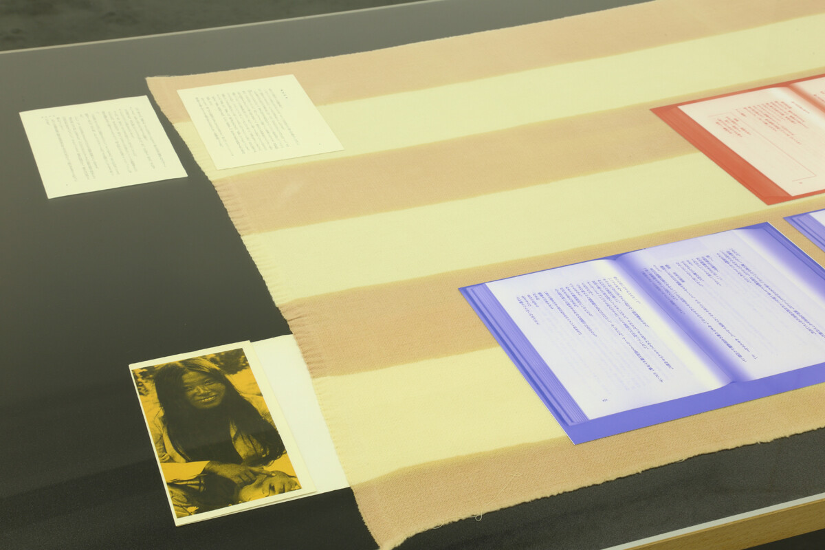 Close-up capture of photographs and other printed material on flat surface