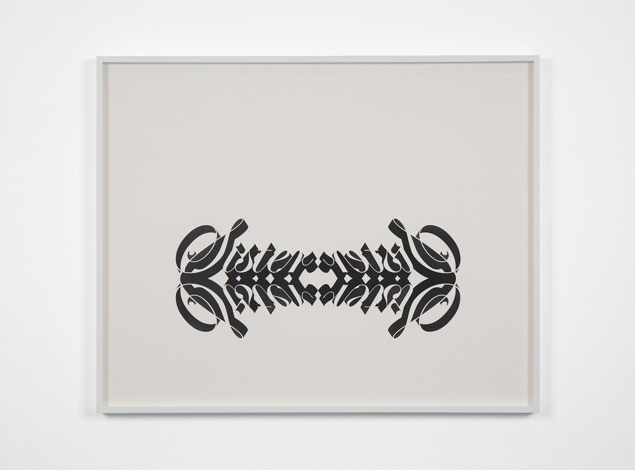 White background design with word 'Sisters' in foreground