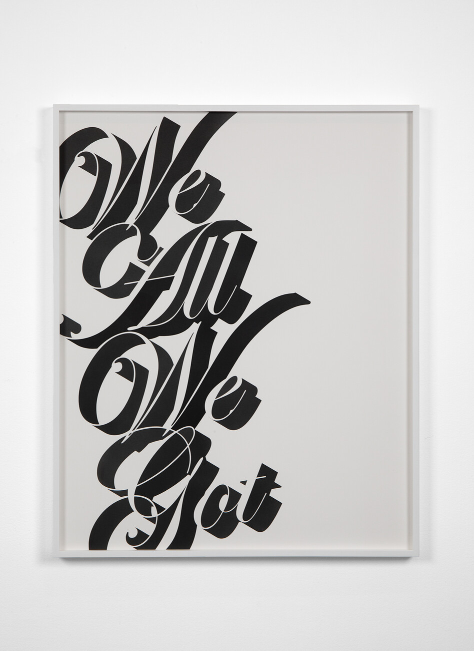 White background with text 'We All We Got' in the foreground