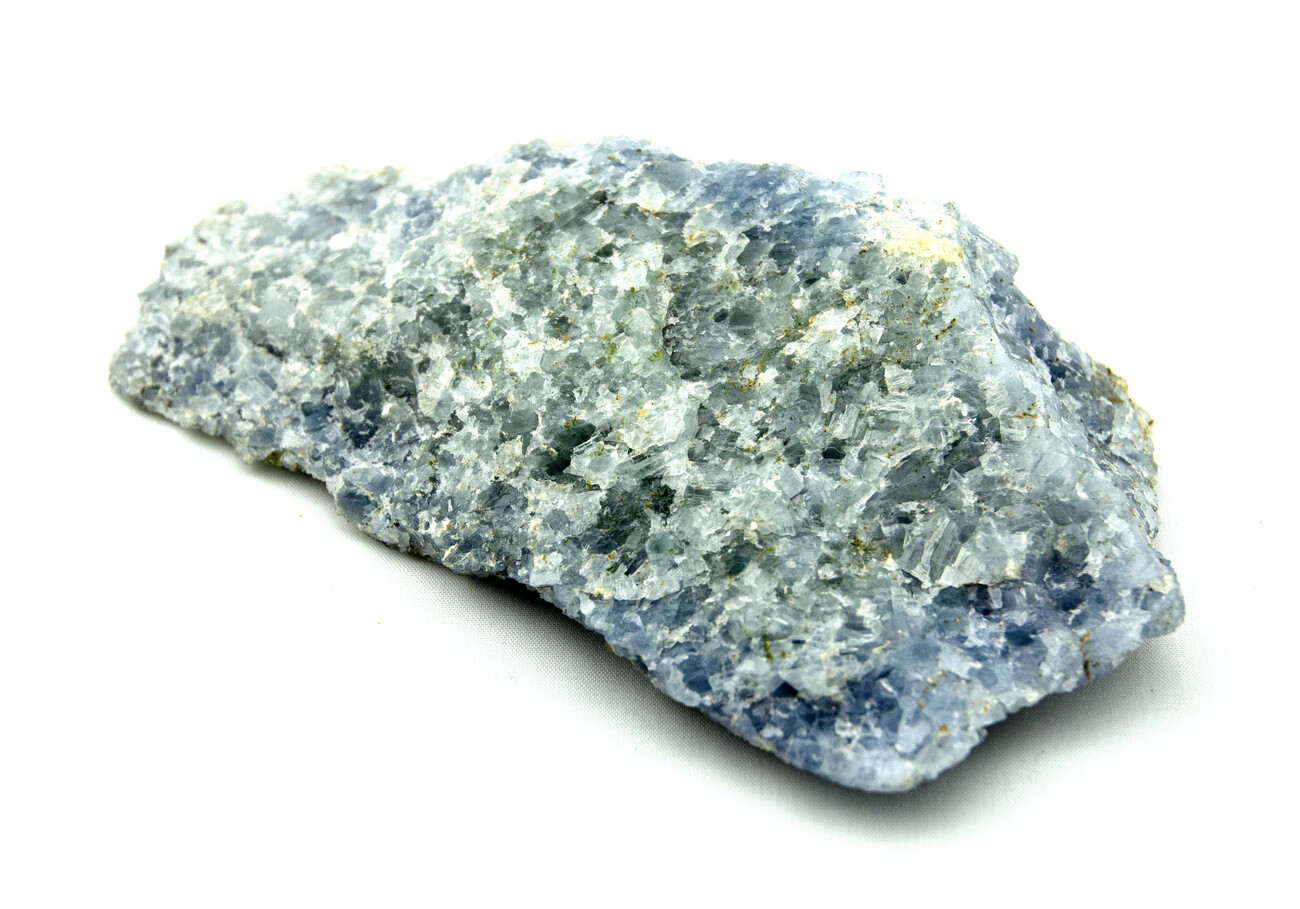 Blue and green geological specimen