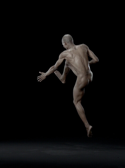 David Michalek, still from Figure Studies, 2012, high-speed HD video, Courtesy of the artist. View 3.