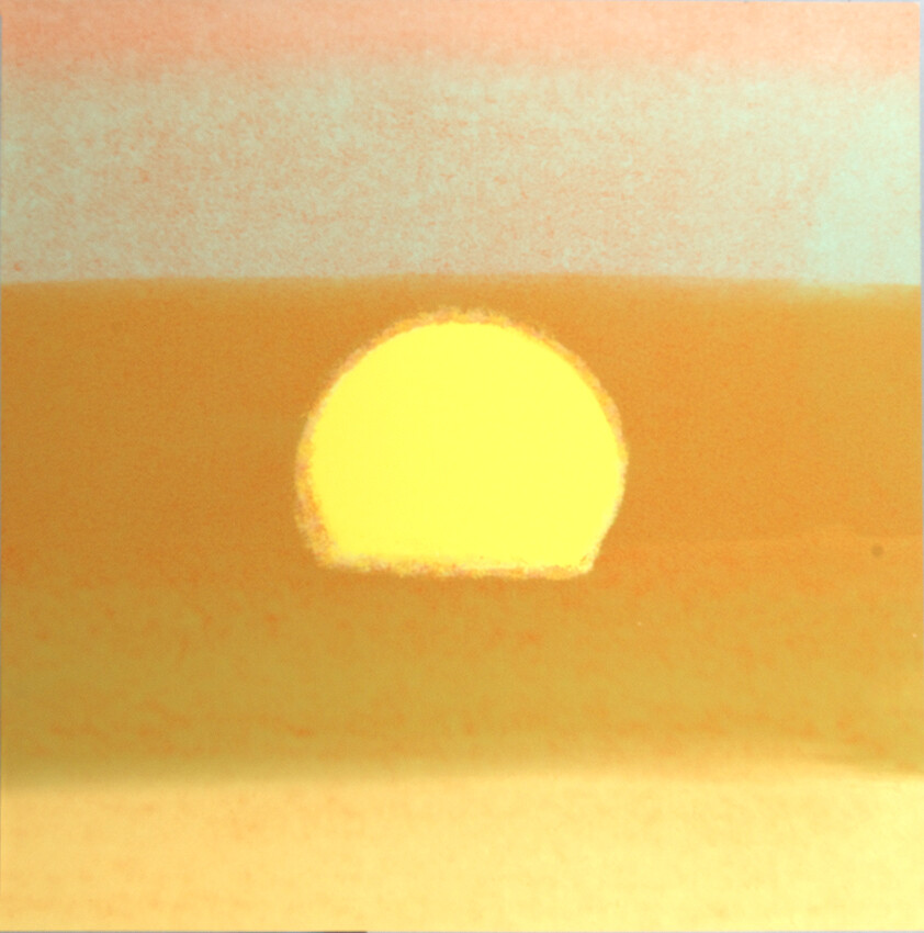 Andy Warhol Sunset 1972
