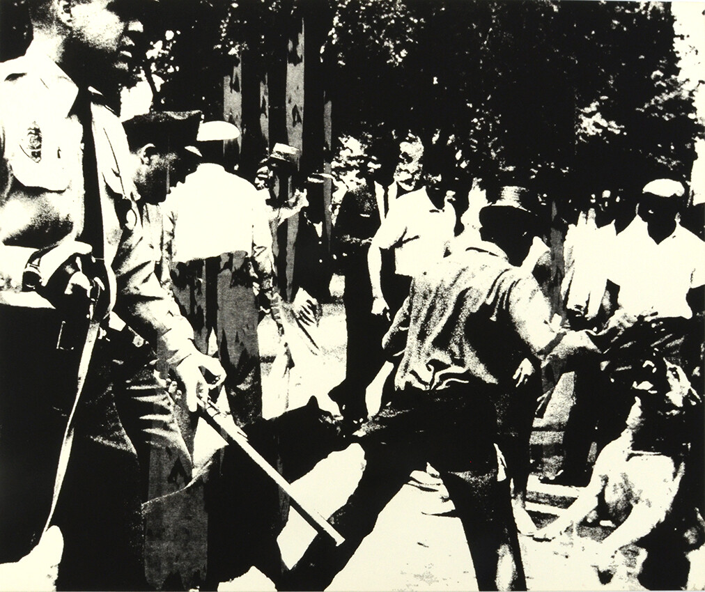Andy Warhol Birmingham Race Riot 1964