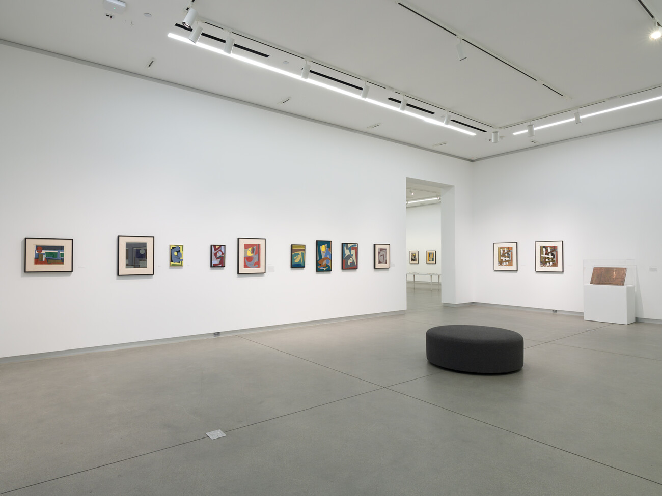 wide shot of gallery