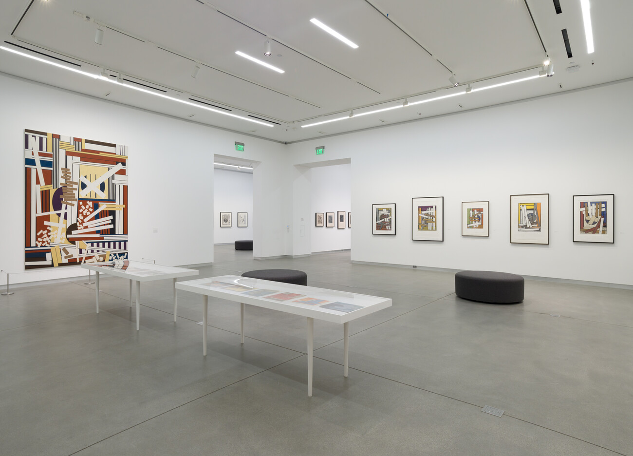 wide shot of gallery