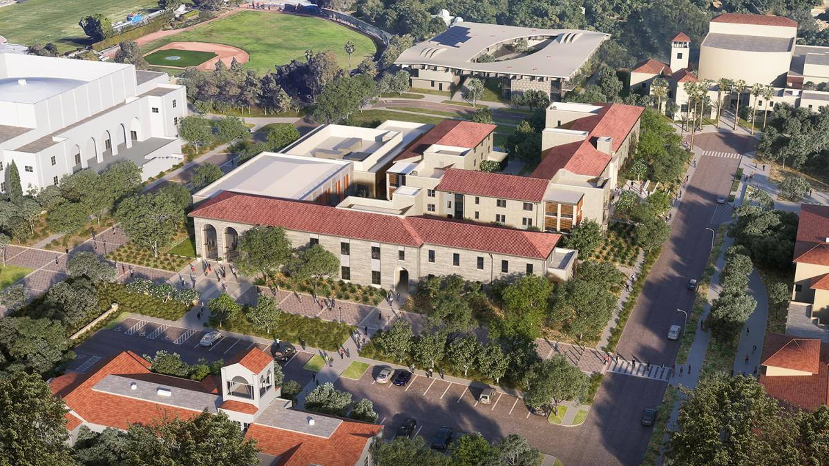 Center for Global Engagement aerial view