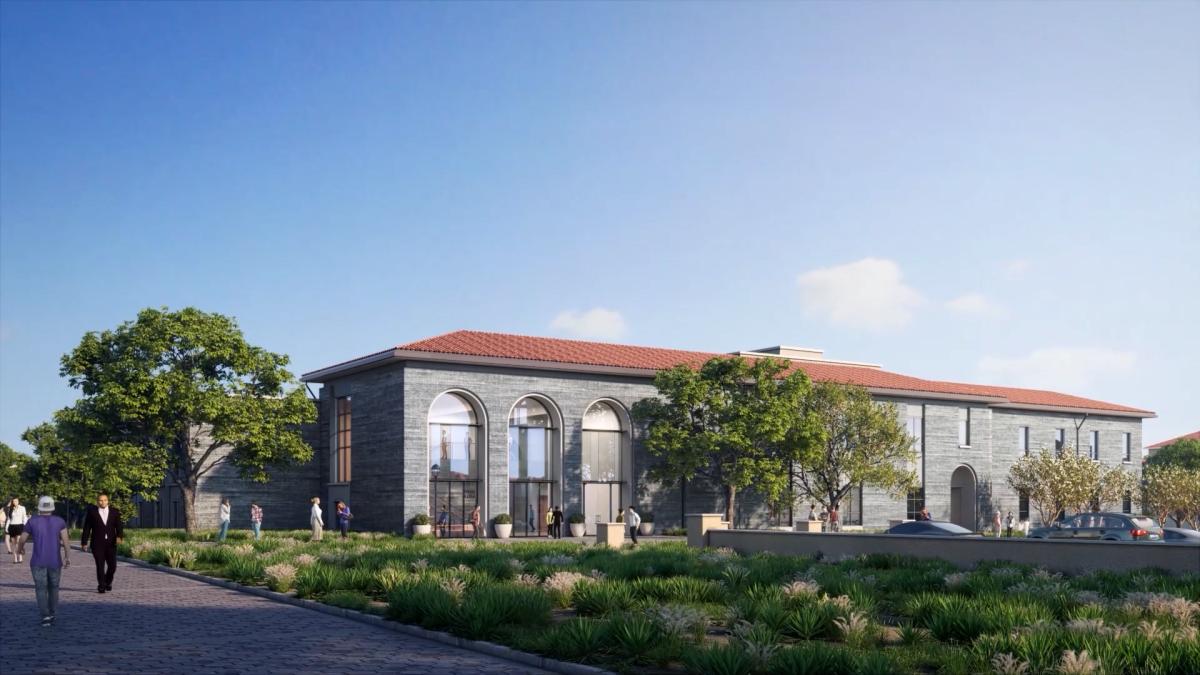 Center for Global Engagement outdoor render