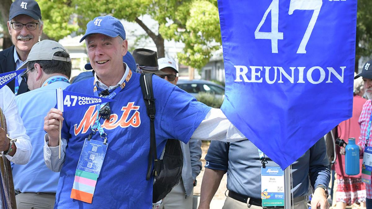 Andrew Brown at Alumni Weekend