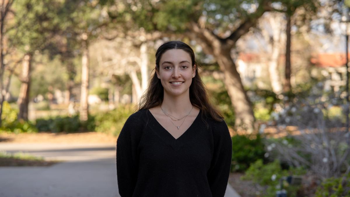 Photo of student intern Georgia.