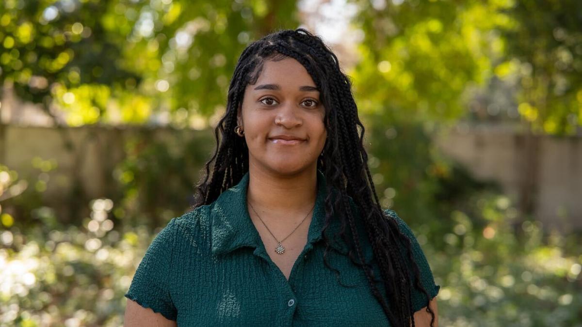 Photo of student intern Taylor. 