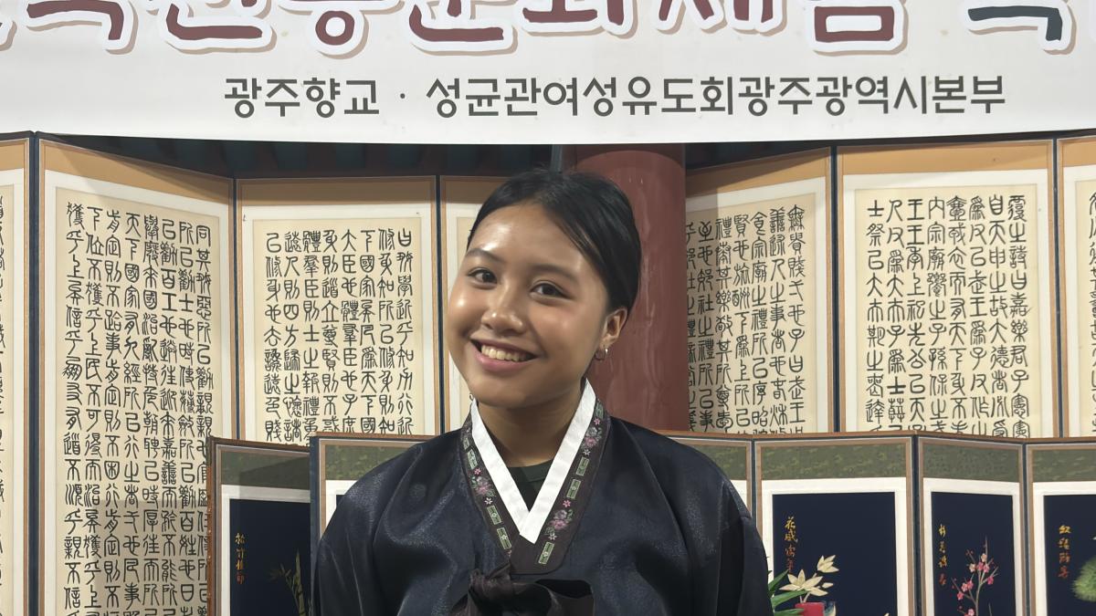 Dannhi Nguyen in South Korea