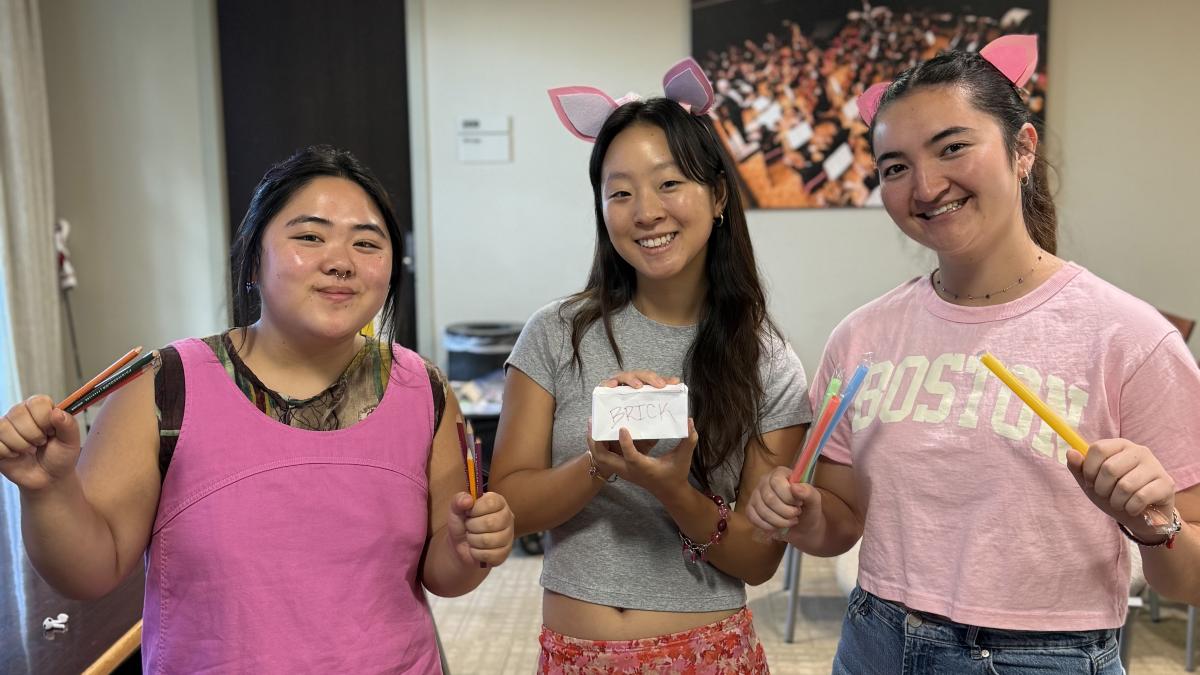 Becca, Kayla, Kira - this year's AAMP head mentors