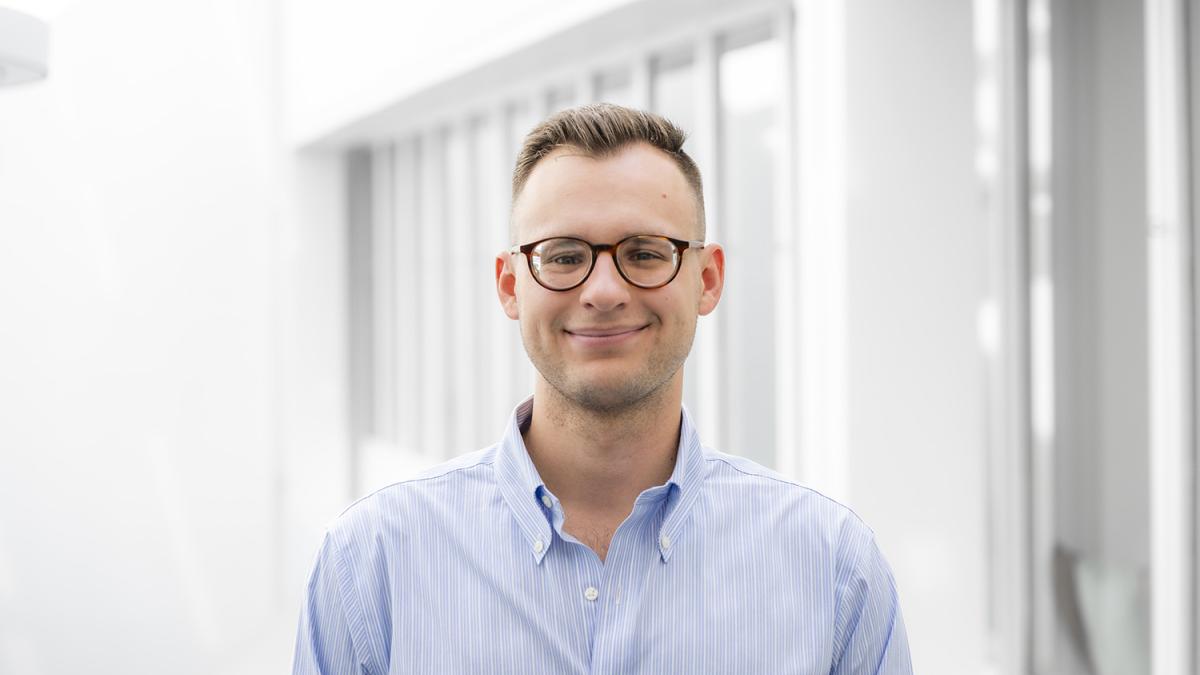 Outdoor portrait of Kamil Lungu