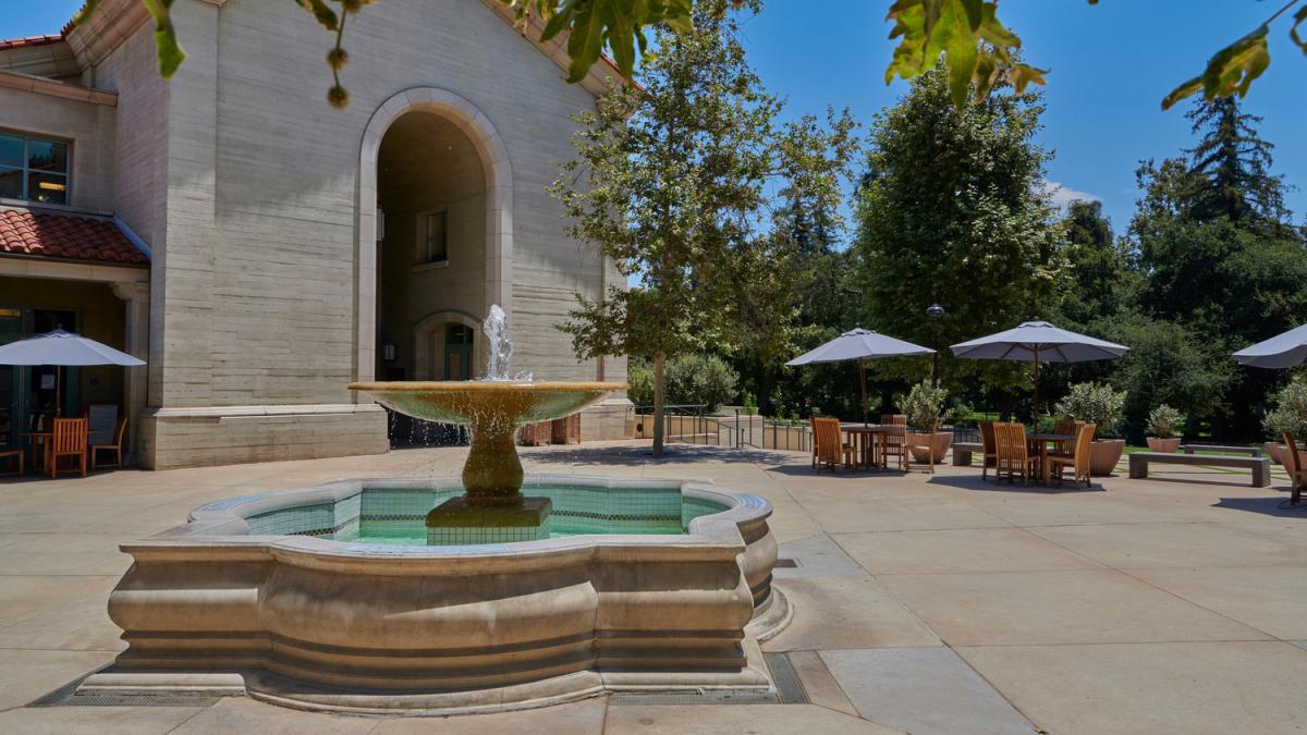Fountain at Smith Campus Center
