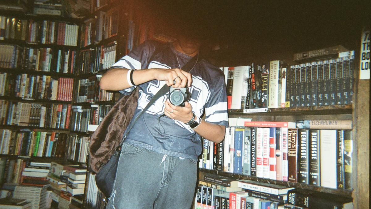 A man with a camera