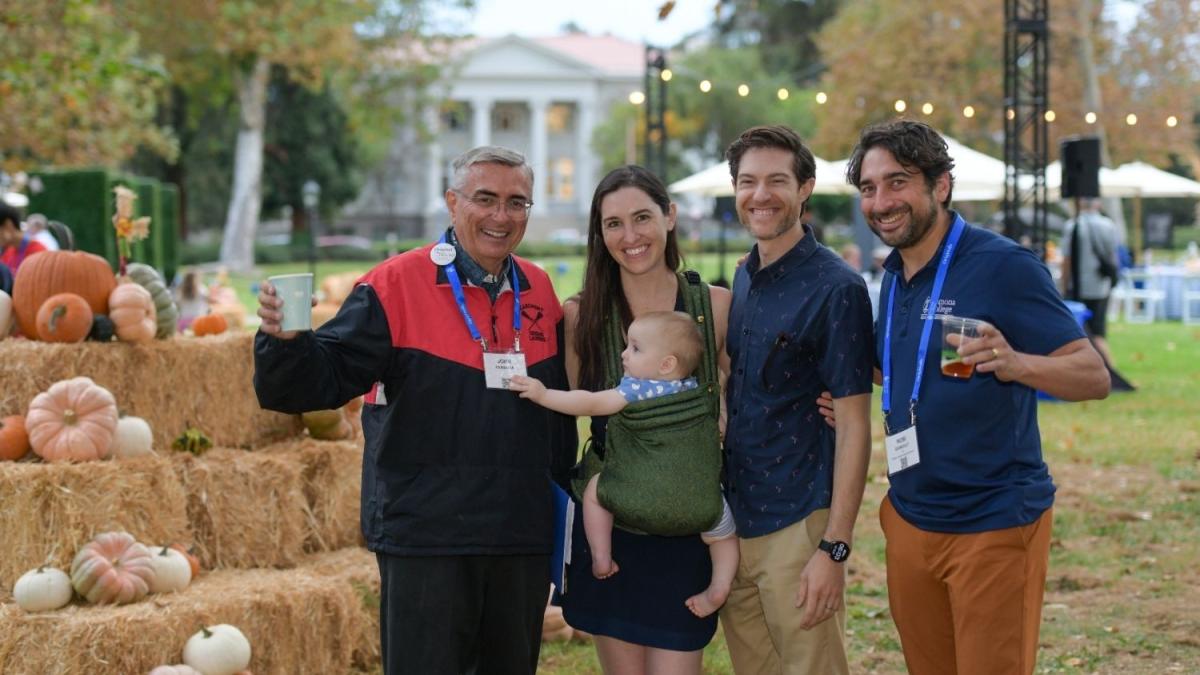 Members of the Pomona College Alumni Board at the Originals Festival