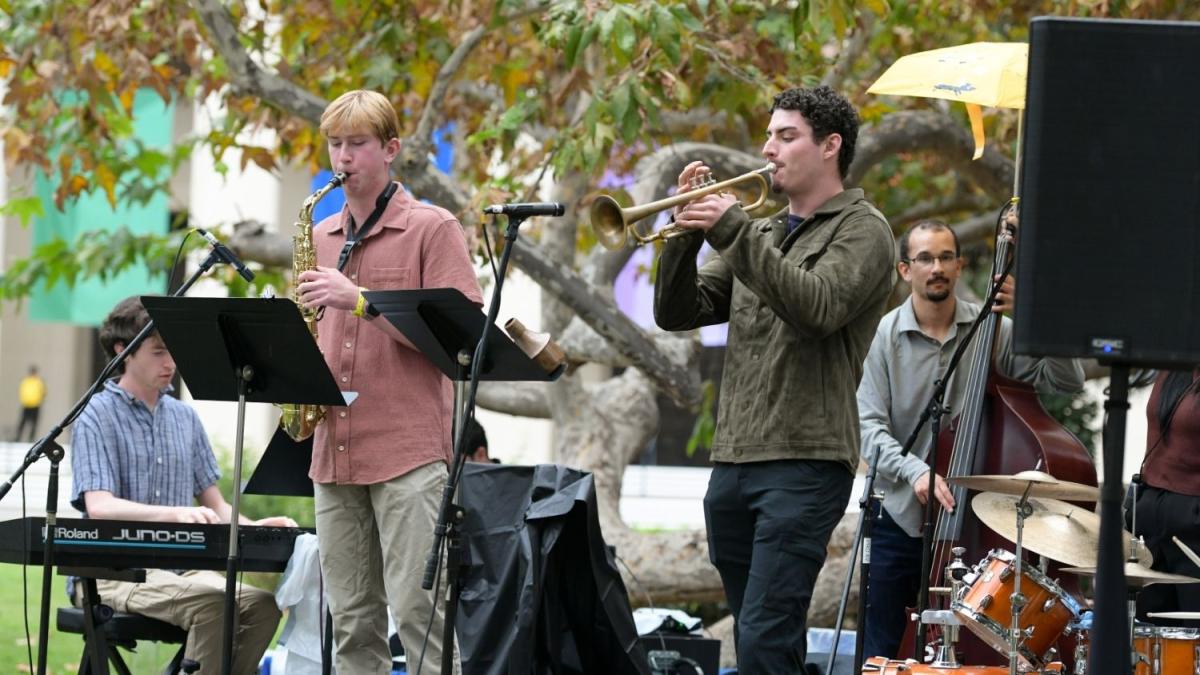Student performers at Originals Festival