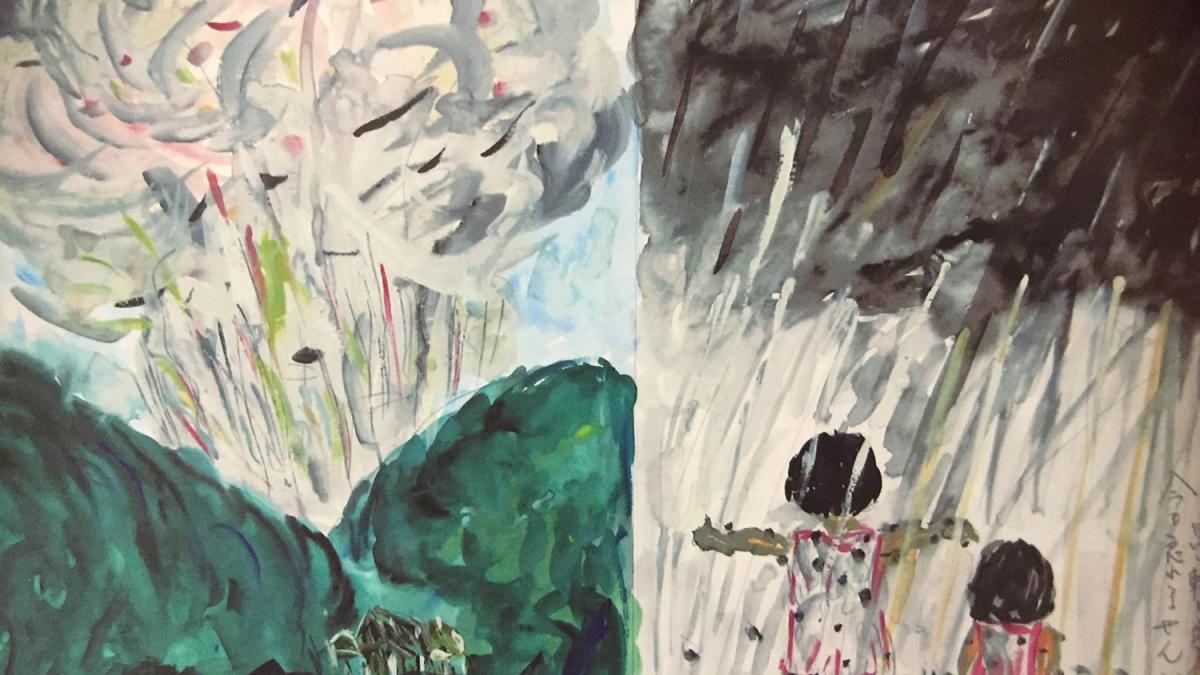 Painting by a-bomb survivor Kasumi Hayashida