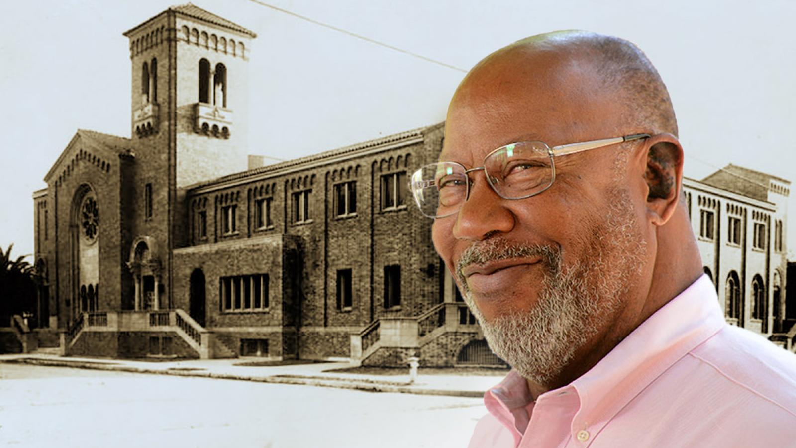 Emeritus Professor of Politics Lorn S. Foster is an expert on the Black church in L.A. Second Baptist Church (pictured) is among the first. 
