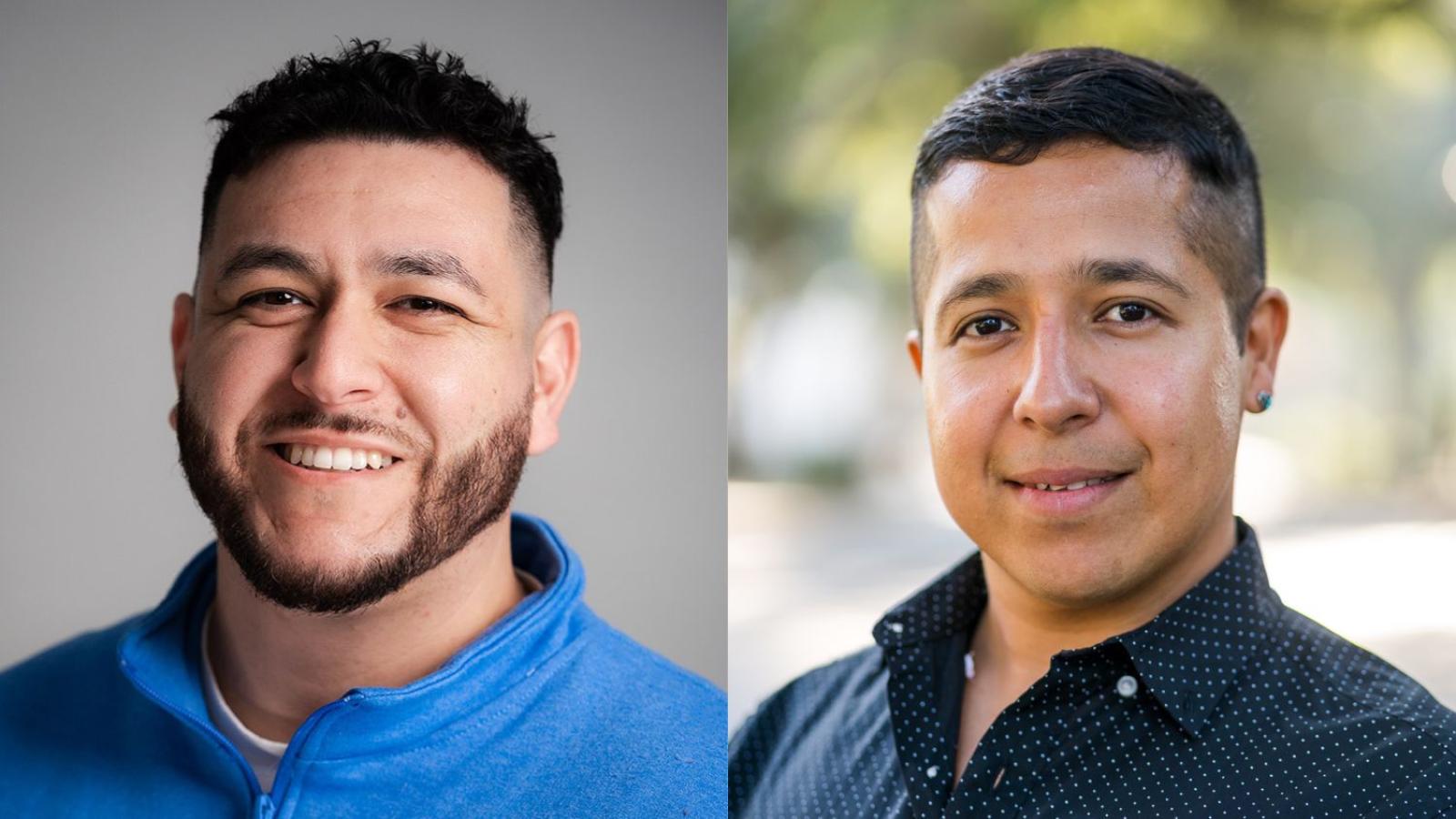 Head shots of Francisco Mercado and Jorge Moreno