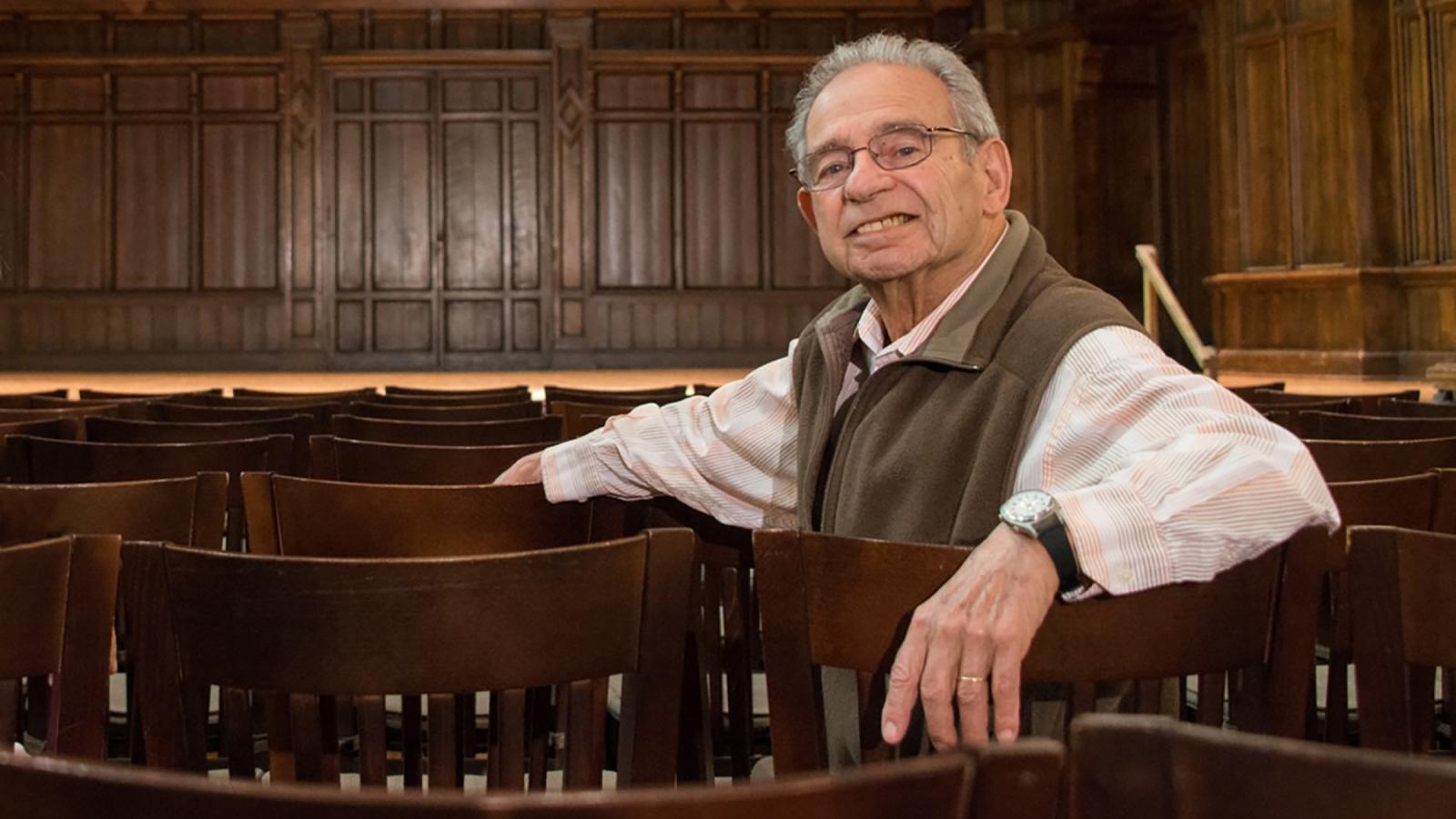 Karl Kohn seated