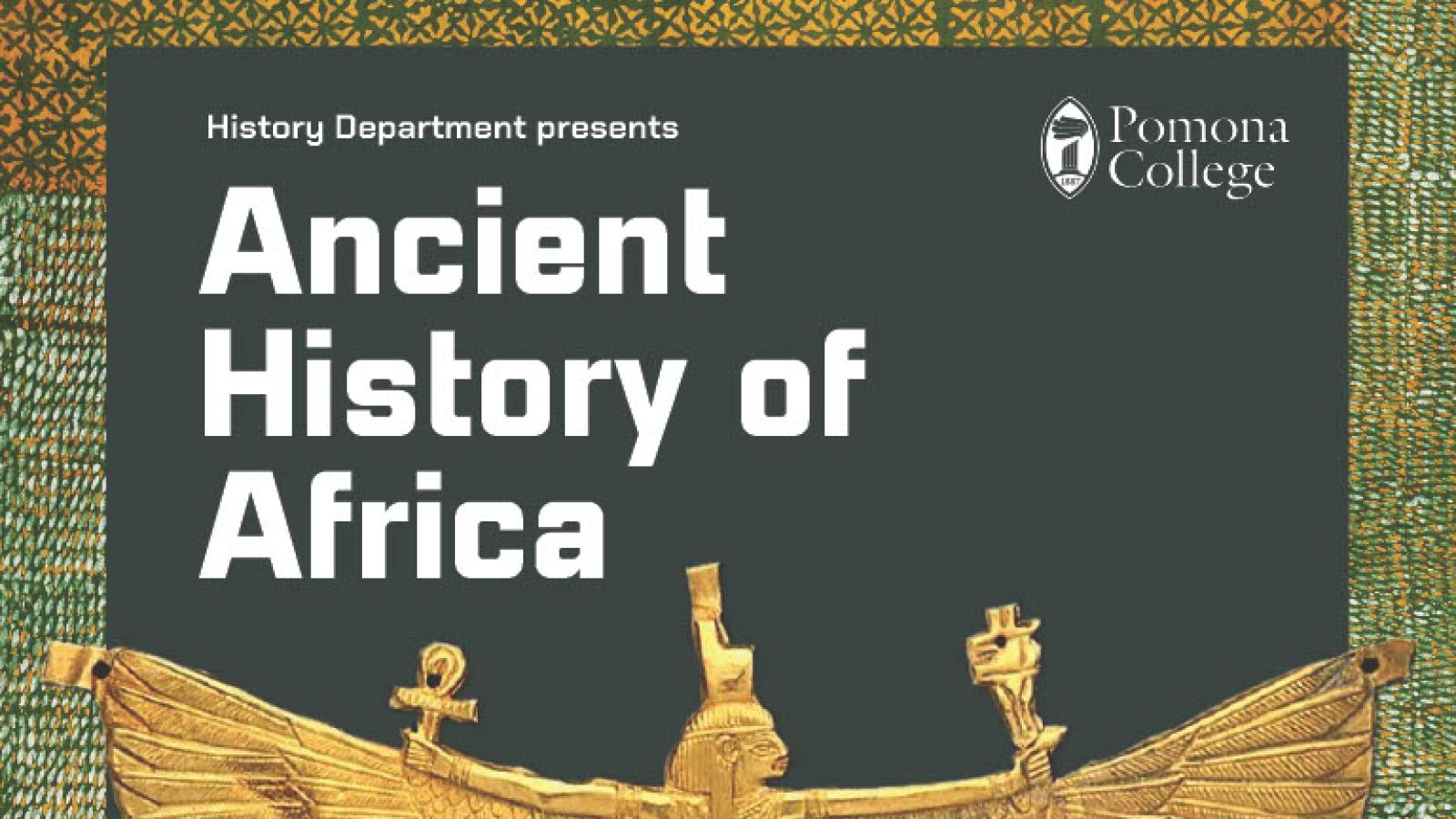 Ancient History of Africa conference ad