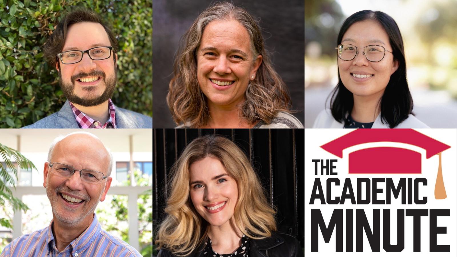 A collage of headshots