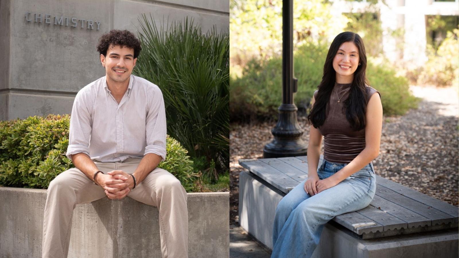 Sebastian Kinzie, left, and Anji Sipkins-Chenn